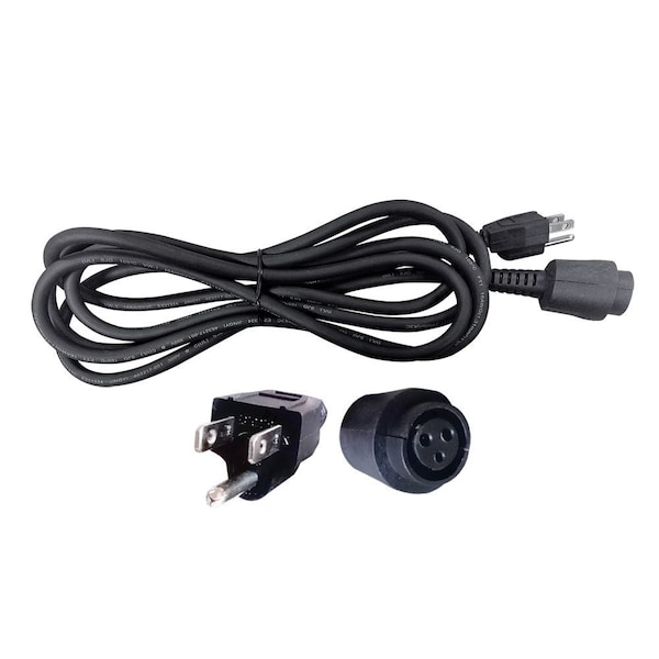 Superior Electric SJO Locking Extension Cord, 16 AWG, Outdoor, 16/3, 1 Outlets, Black, Rubber, 5-15P, 10 ft EC163DW - main